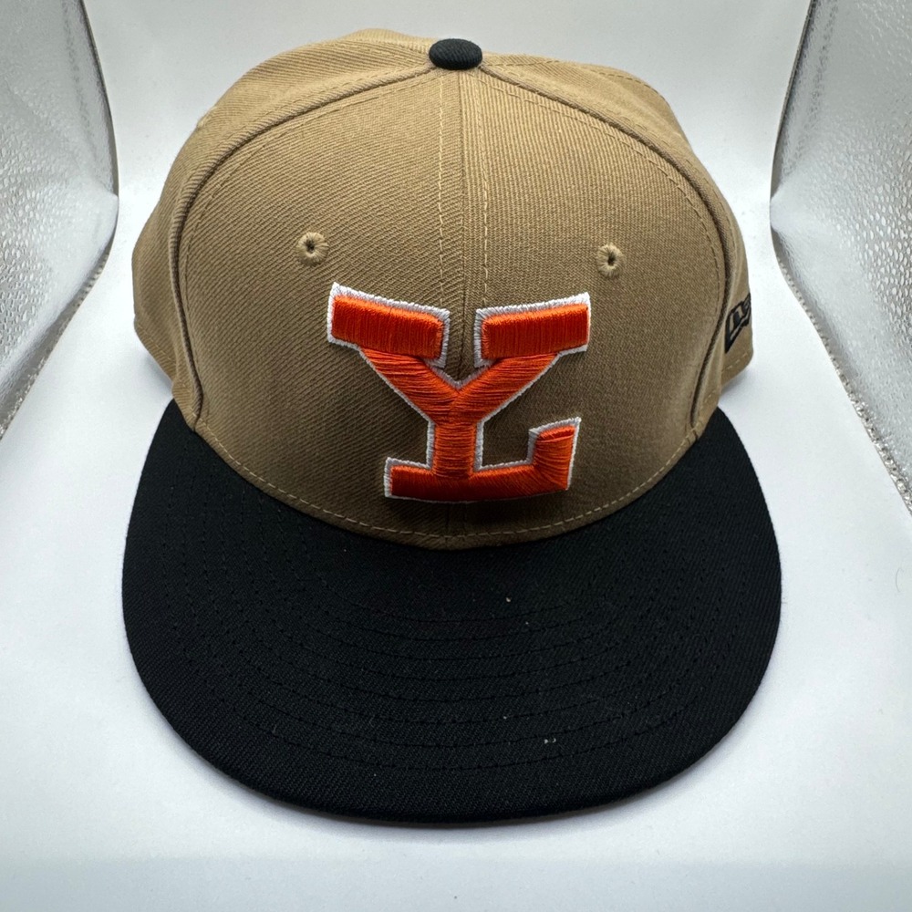 New Era 59FIFTY Leones de Yucatan LMB Fitted Hat Tan Black‎ Size 7 1/4 Cap